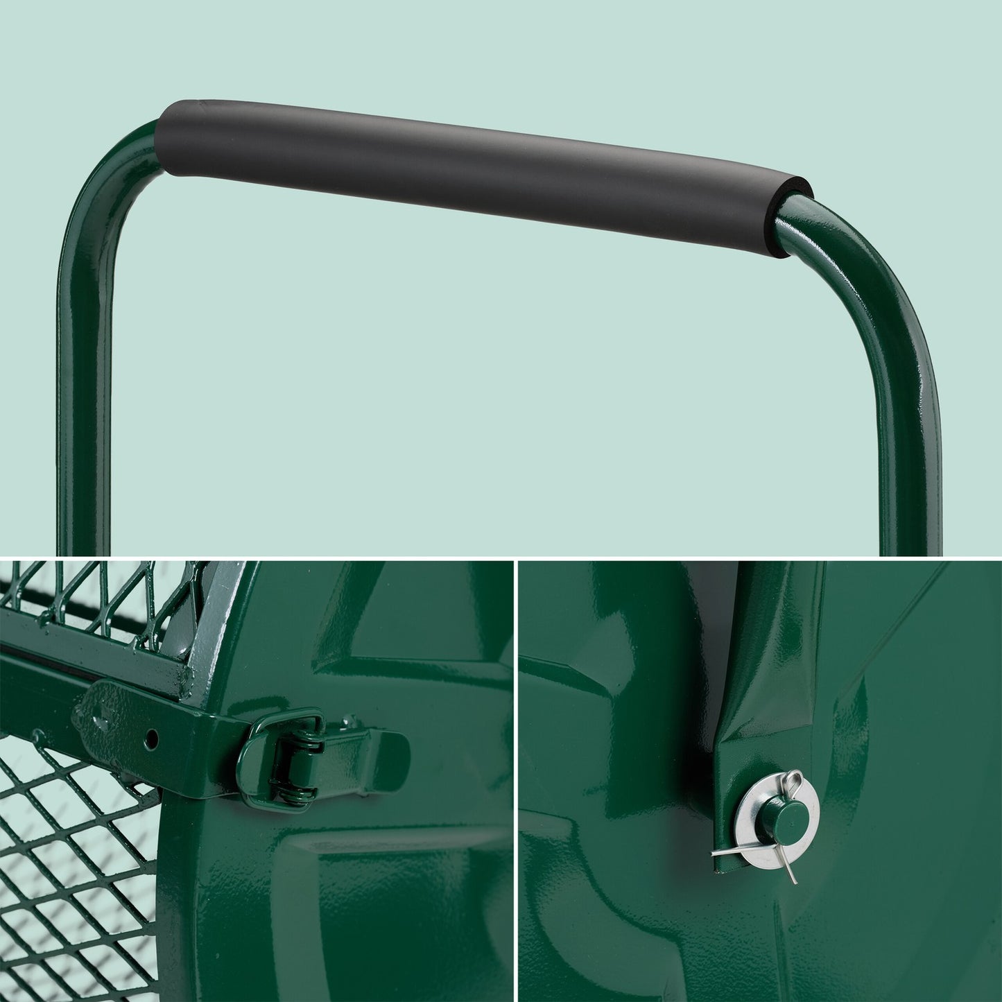 Compost spreader for garden 65 liters