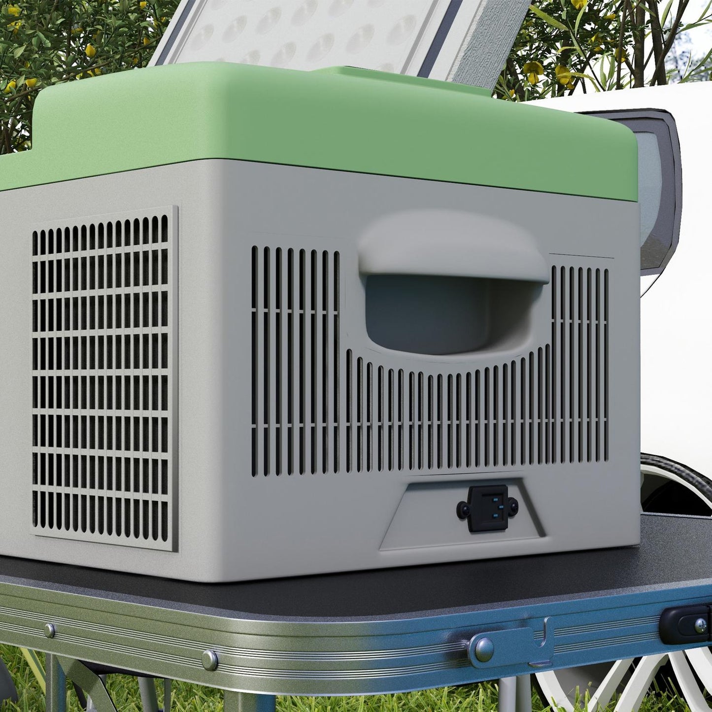 Portable compressor cooler 16L, Dual Voltage, -20°C