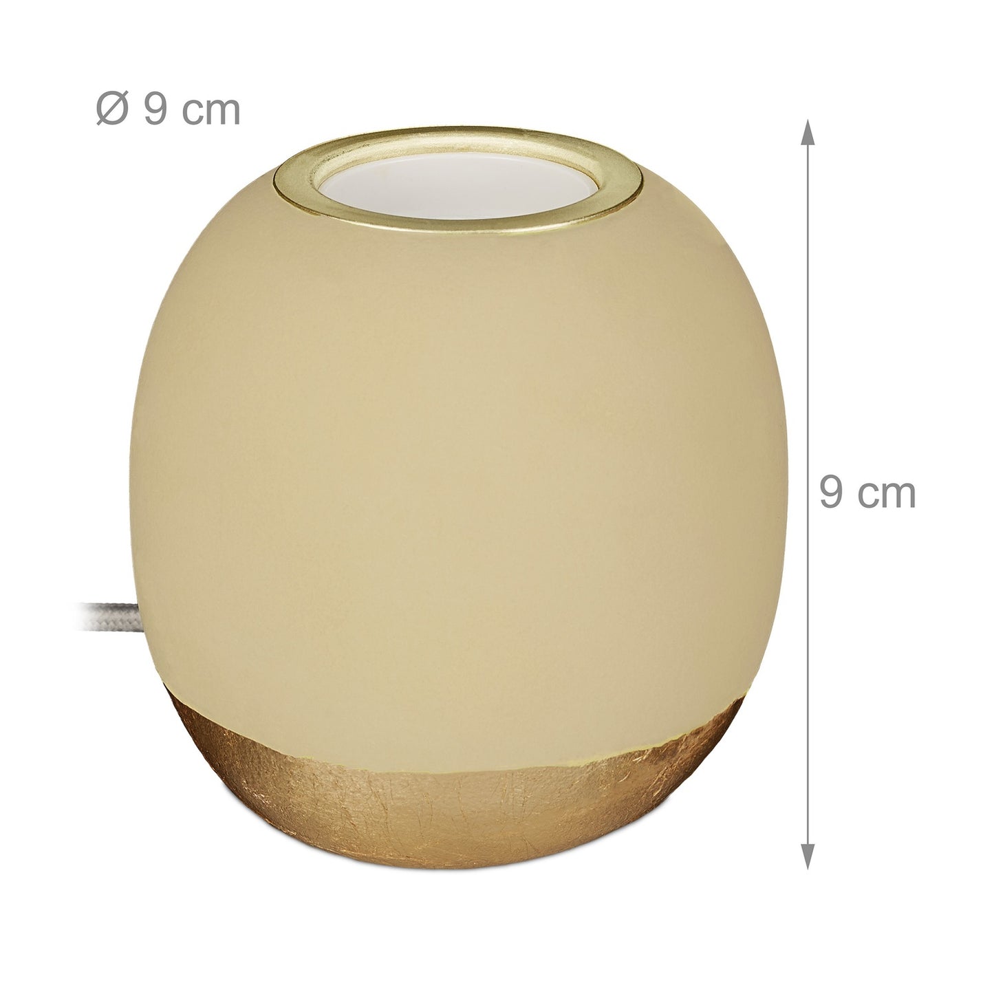 Concrete table lamp
