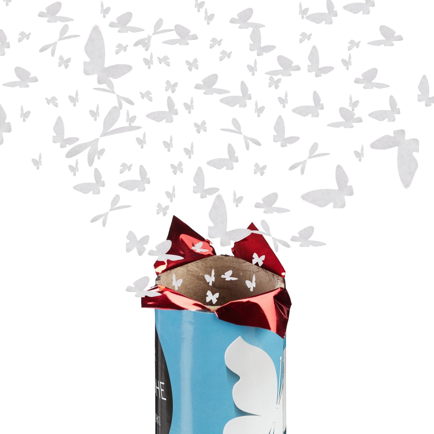 Confetti cannon 40 cm butterflies