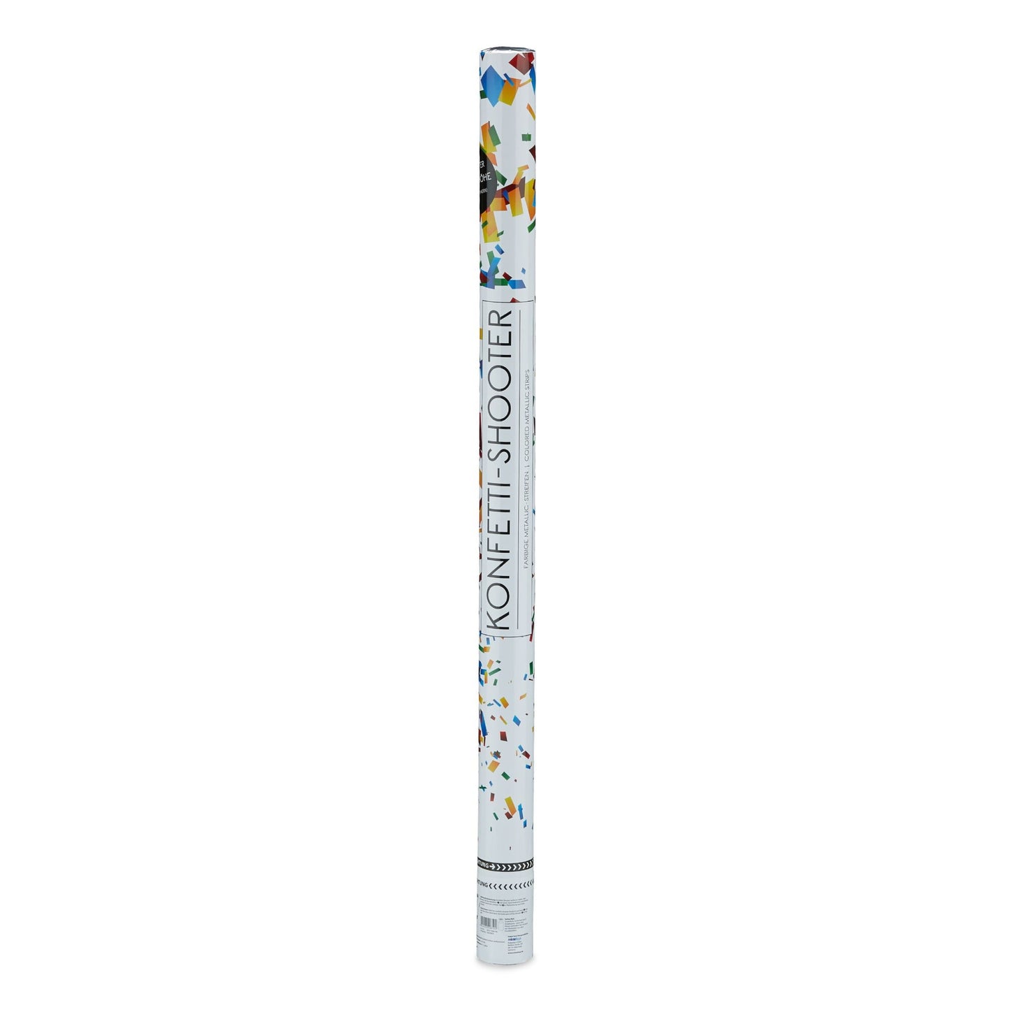 Confetti cannon 80 cm colorful