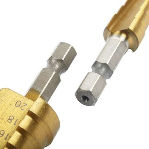 Conical drill bit set - 3 pcs.