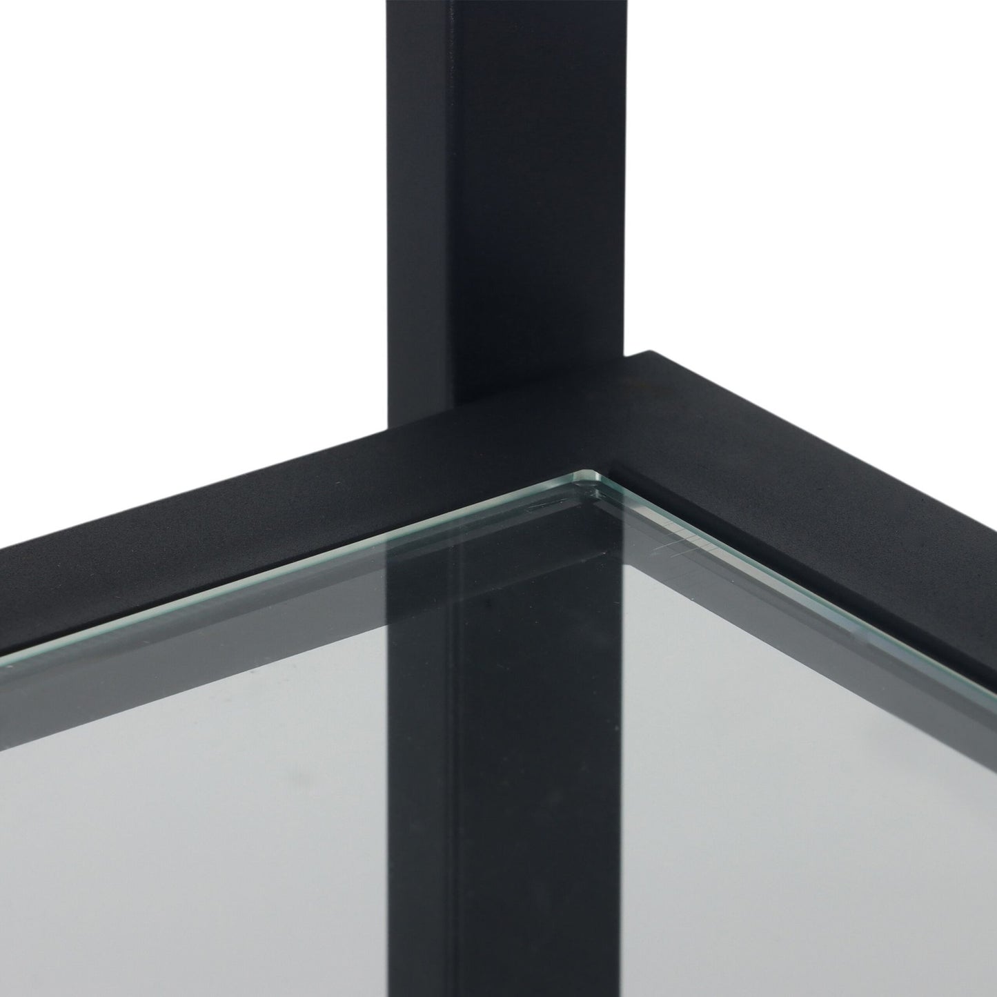 Console Table with 3 Glass Shelves – Modern Design