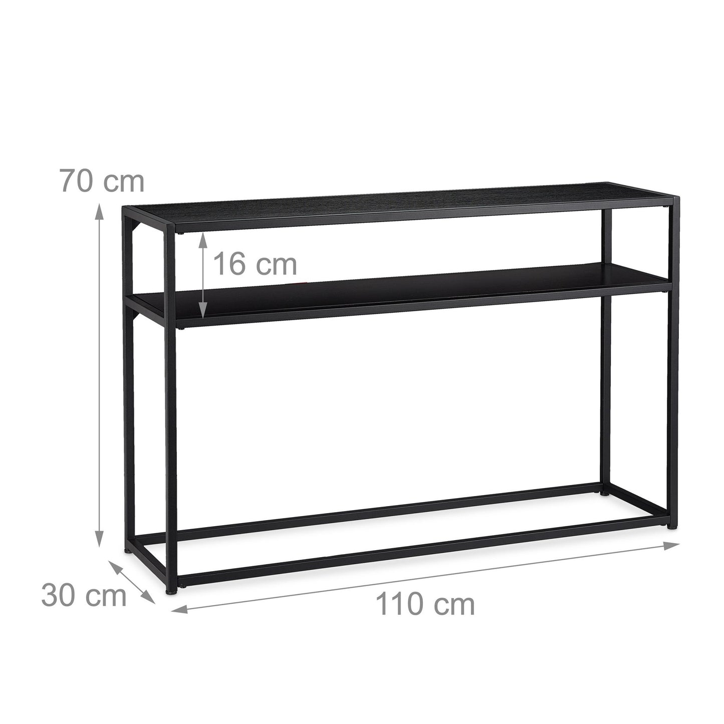 Console table black