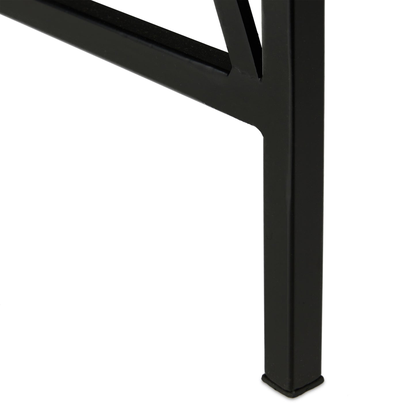 Console table in mango wood