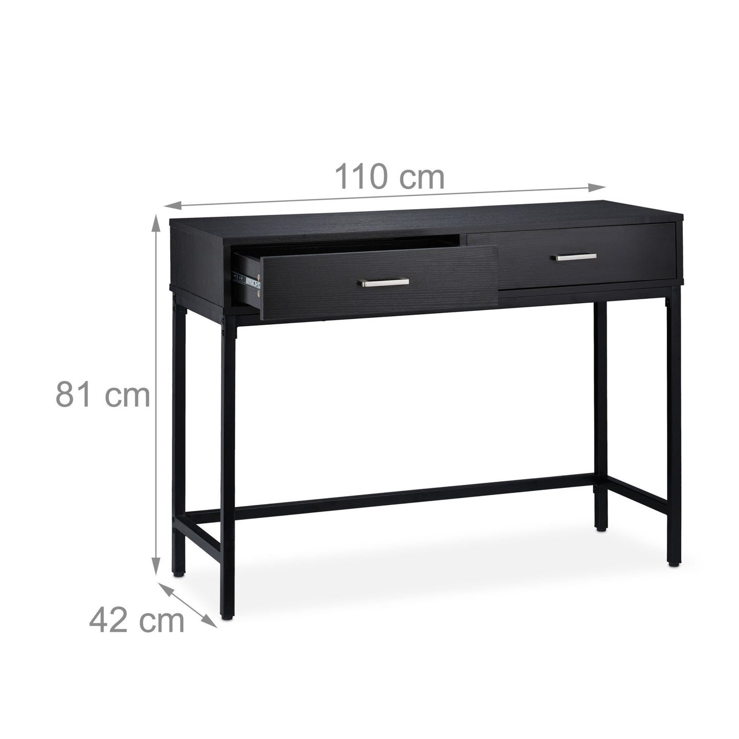 Console table with 2 drawers