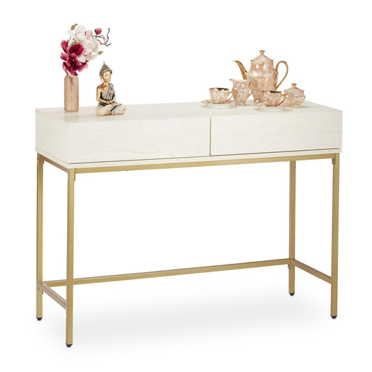 Console table with drawers