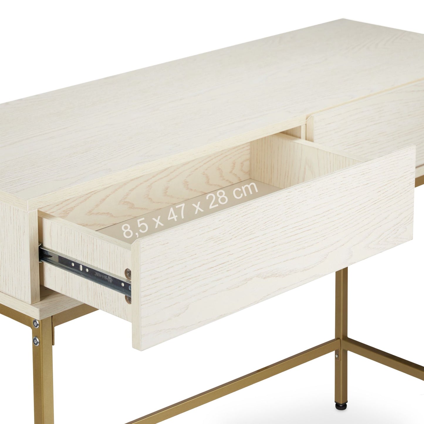 Console table with drawers