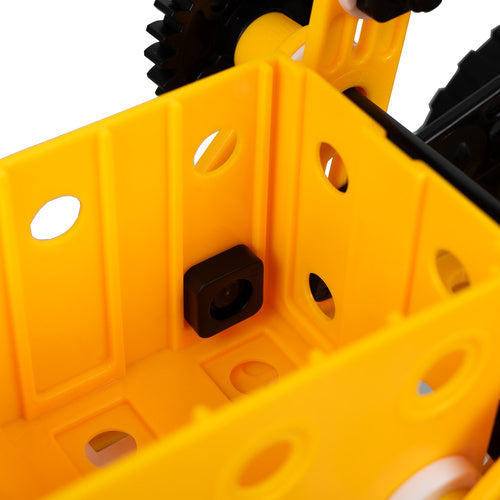 Construction Blocks Set, 100 Pieces, Vehicles, Educational