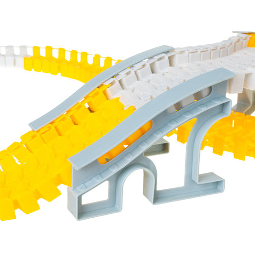 Construction Car Track Set with 255 Pieces for Kids