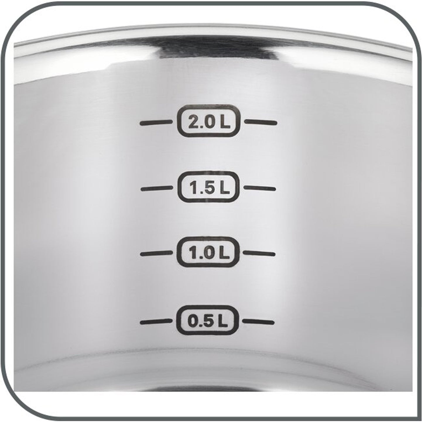 Cook eat Set 4 parts stainless steel