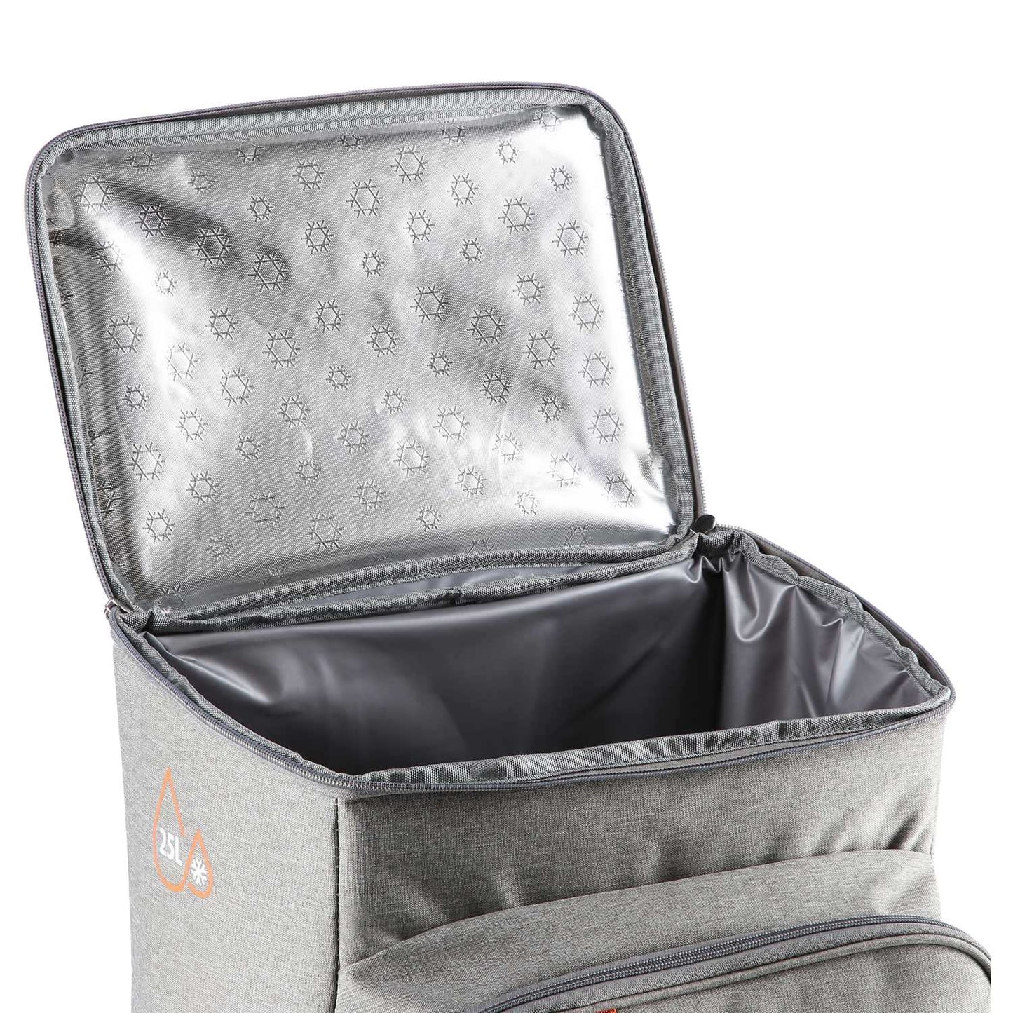 Cooler Backpack, Gray, 25L Capacity