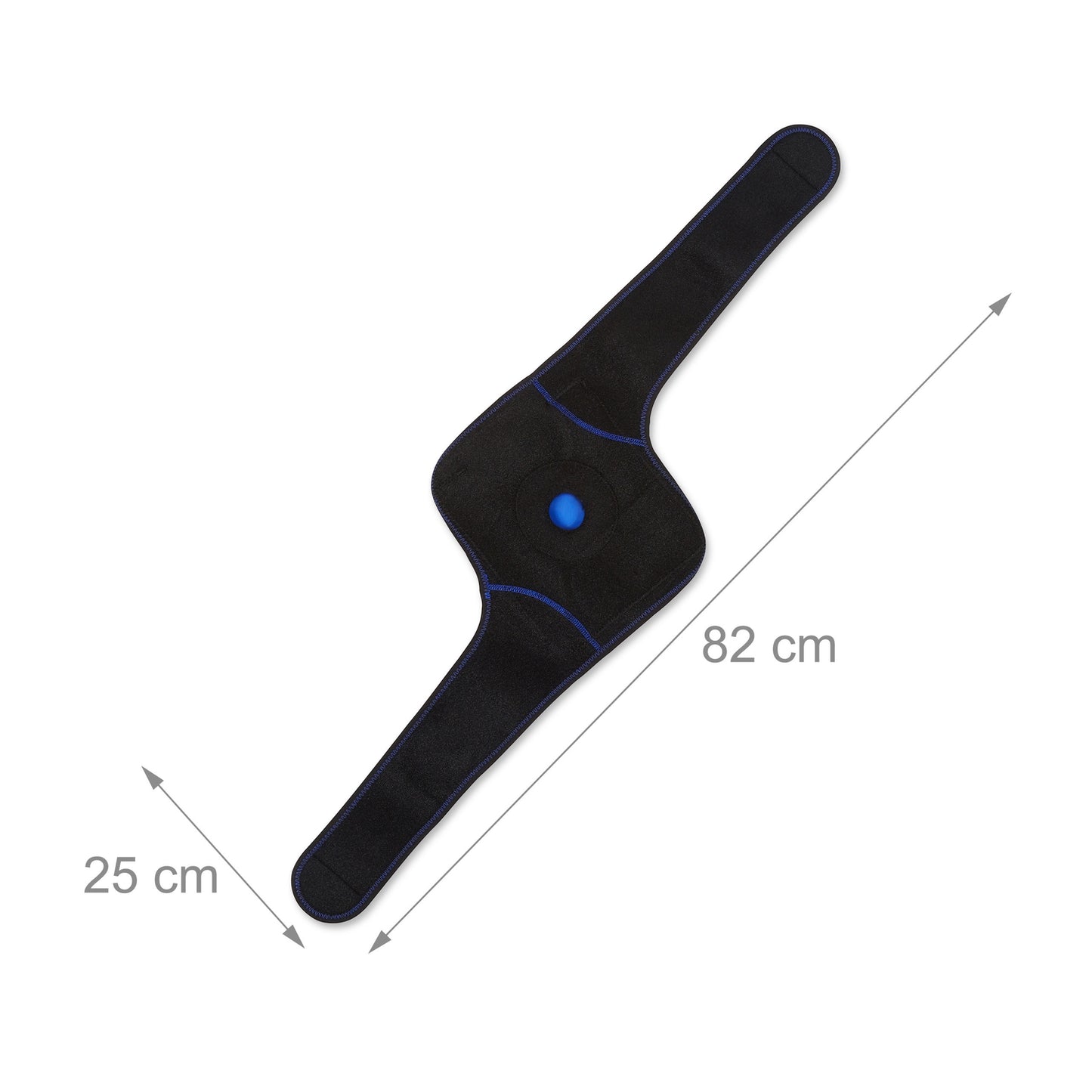 Cooling and heating pad with knee protection
