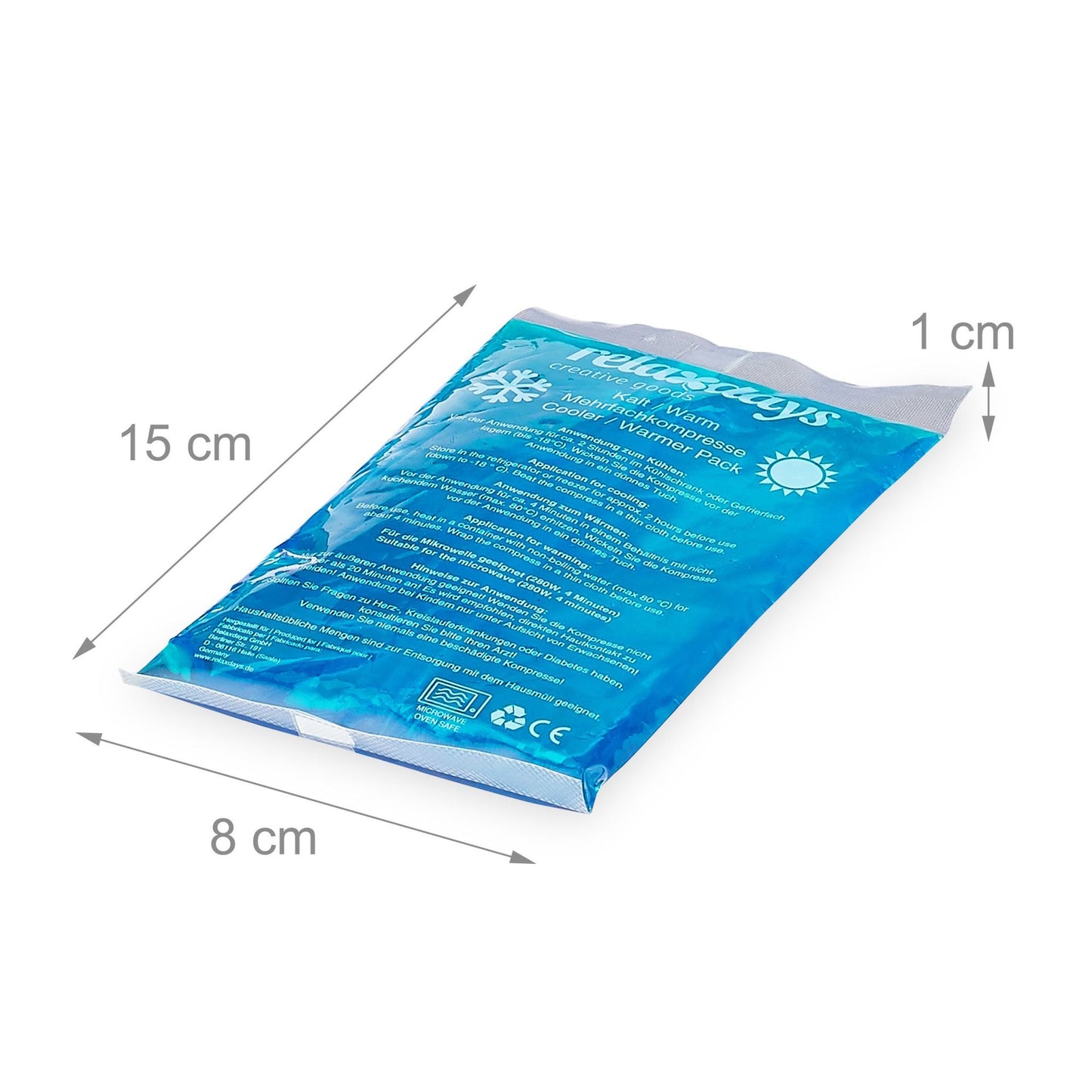 Cooling blocks Rectangular set of 12
