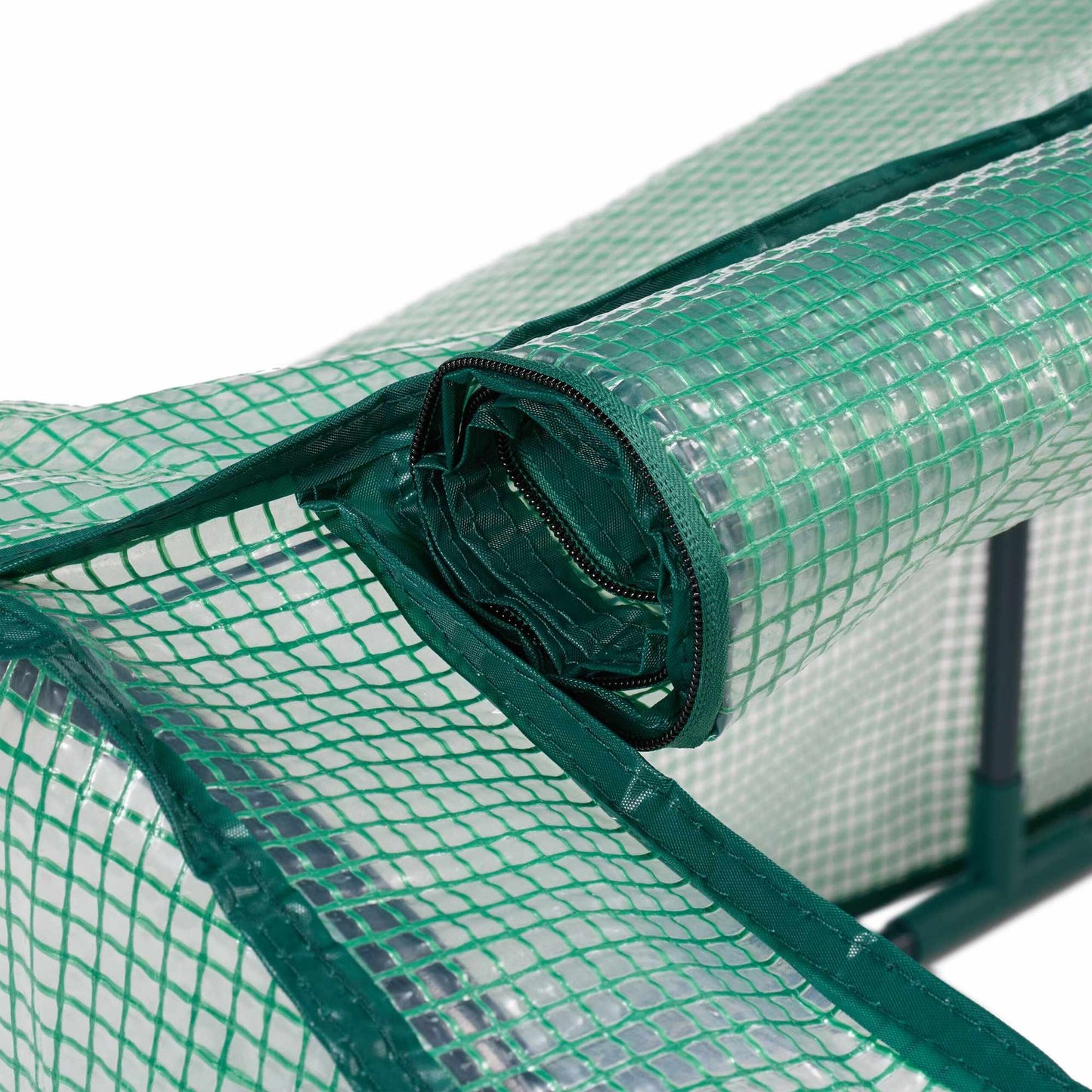 Cooling frame with PE film