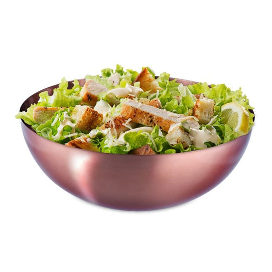 Copper Coloured Serving Bowl