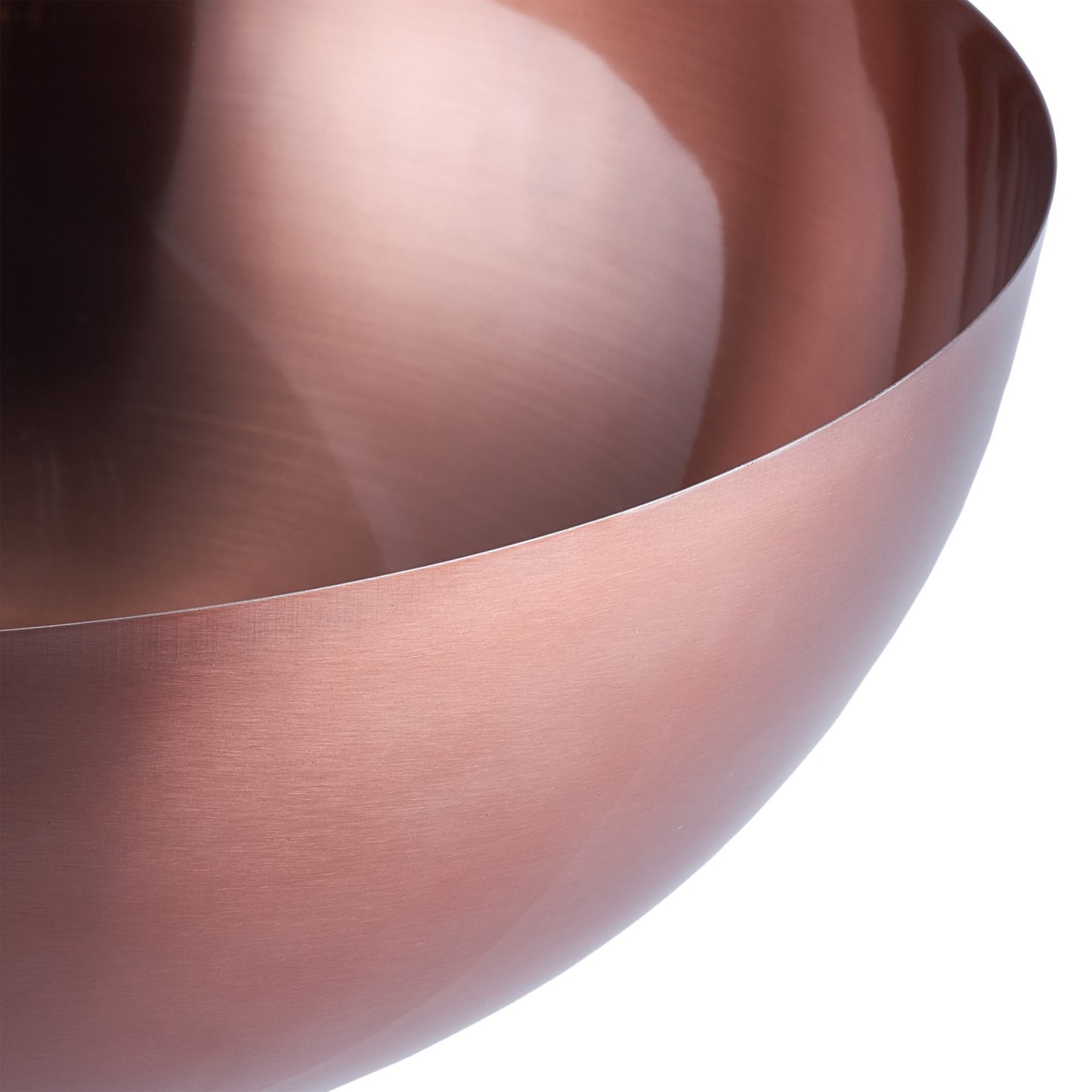Copper Coloured Serving Bowl