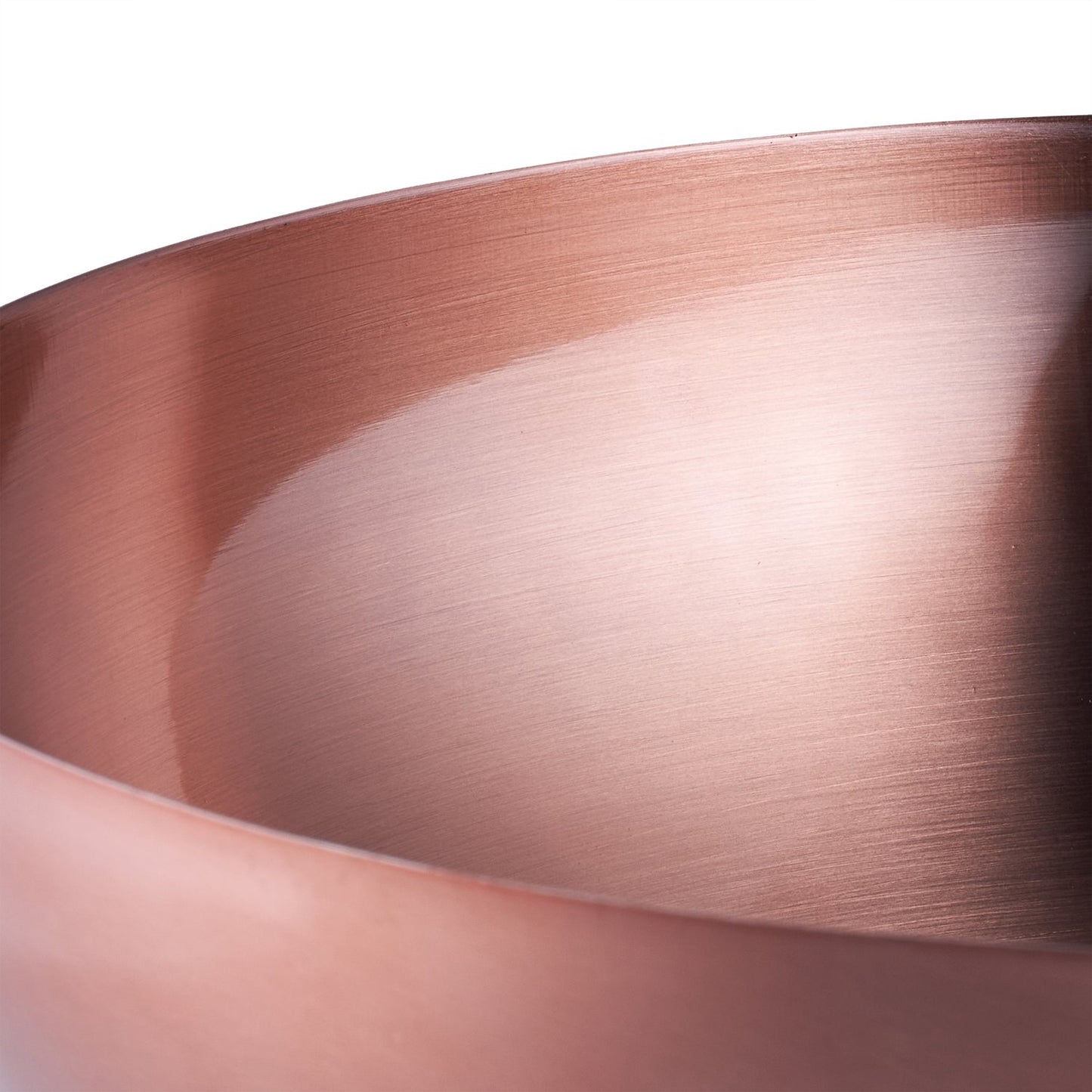 Copper Coloured Serving Bowl