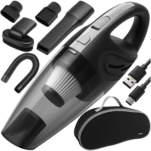 Cordless Car Vacuum Cleaner, Portable, High Suction