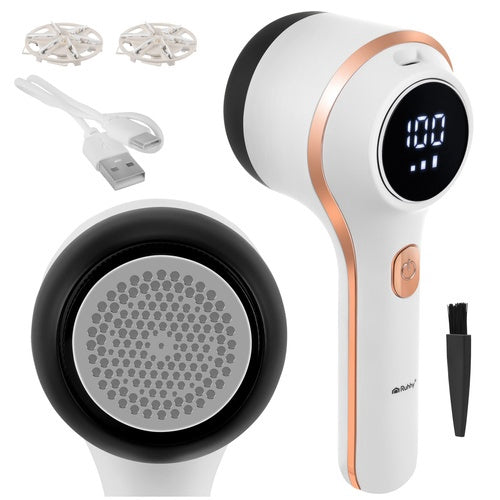 Cordless Fabric Shaver, 6 Blades, USB-C, LCD Display