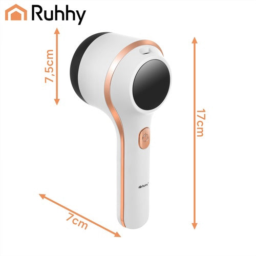 Cordless Fabric Shaver, 6 Blades, USB-C, LCD Display