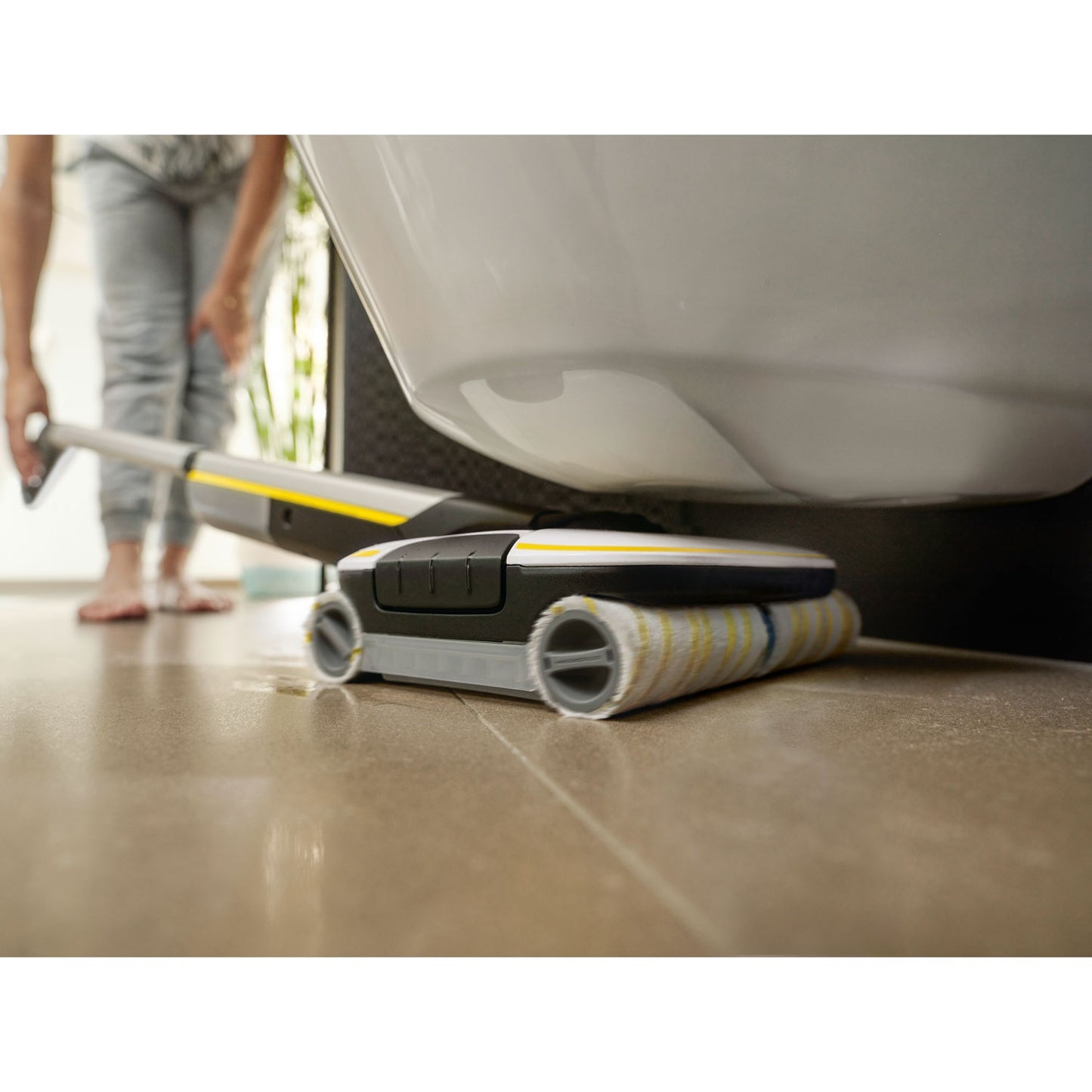 Cordless Floor Cleaner, Wet & Dry, 45 Min Runtime