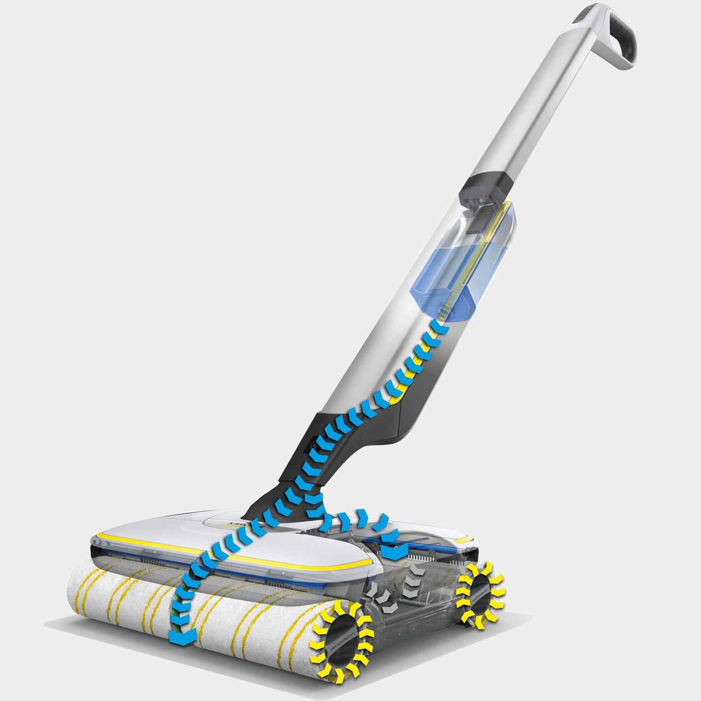 Cordless Floor Cleaner, Wet & Dry, 45 Min Runtime