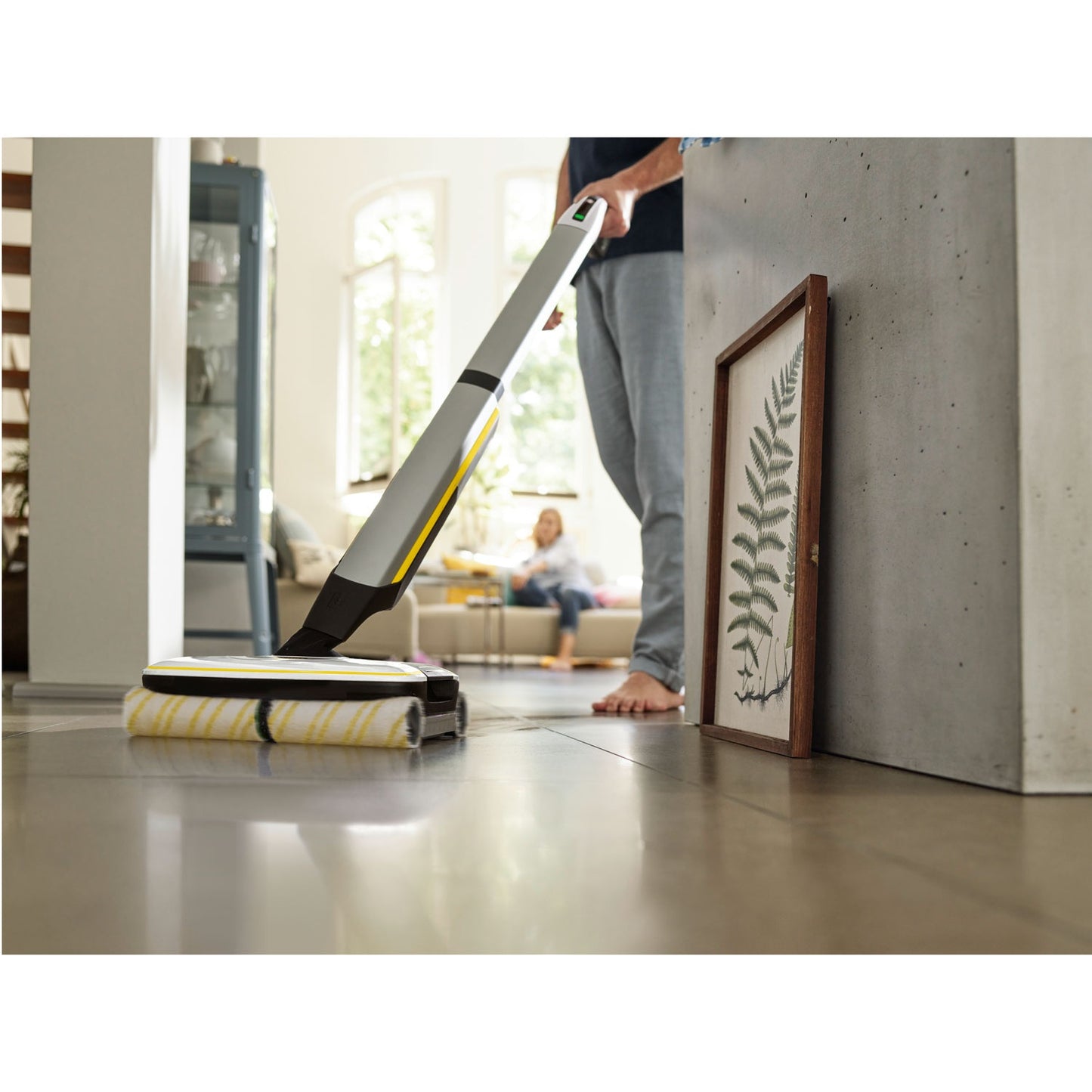 Cordless Floor Cleaner, Wet & Dry, 45 Min Runtime