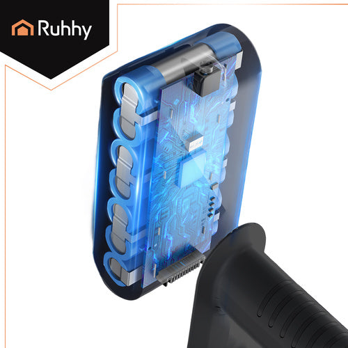 Cordless Upright Vacuum Cleaner, 400W, 52 Min Runtime