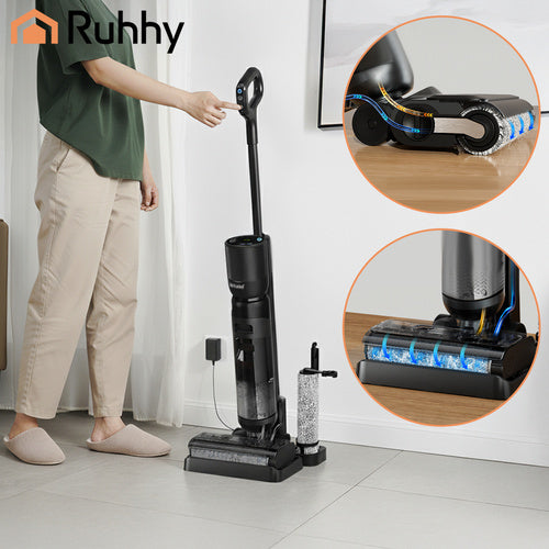 Cordless Vacuum Cleaner, 200W, 16 kPa, Self-Cleaning