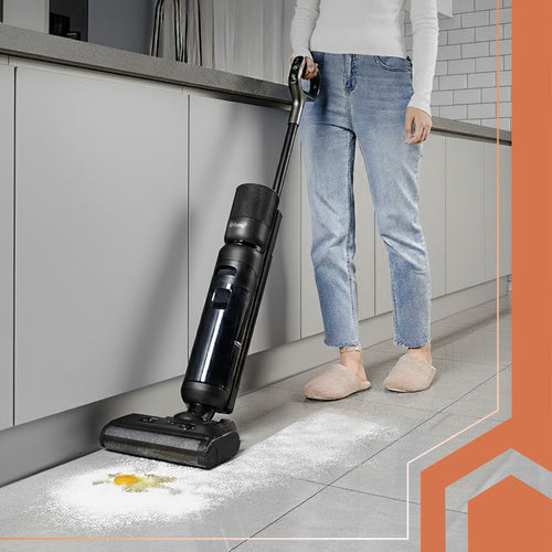 Cordless Vacuum Cleaner, 200W, 16 kPa, Self-Cleaning