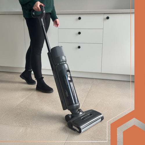 Cordless Vacuum Cleaner, 200W, 16 kPa, Self-Cleaning