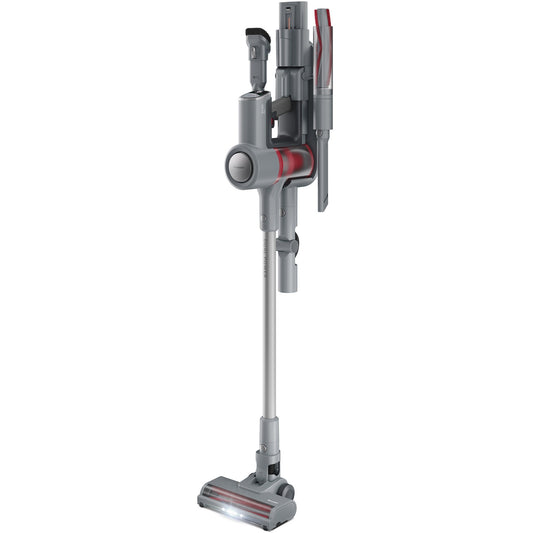 Cordless Vacuum Cleaner, 2 Batteries, 250W, 90-Min Runtime