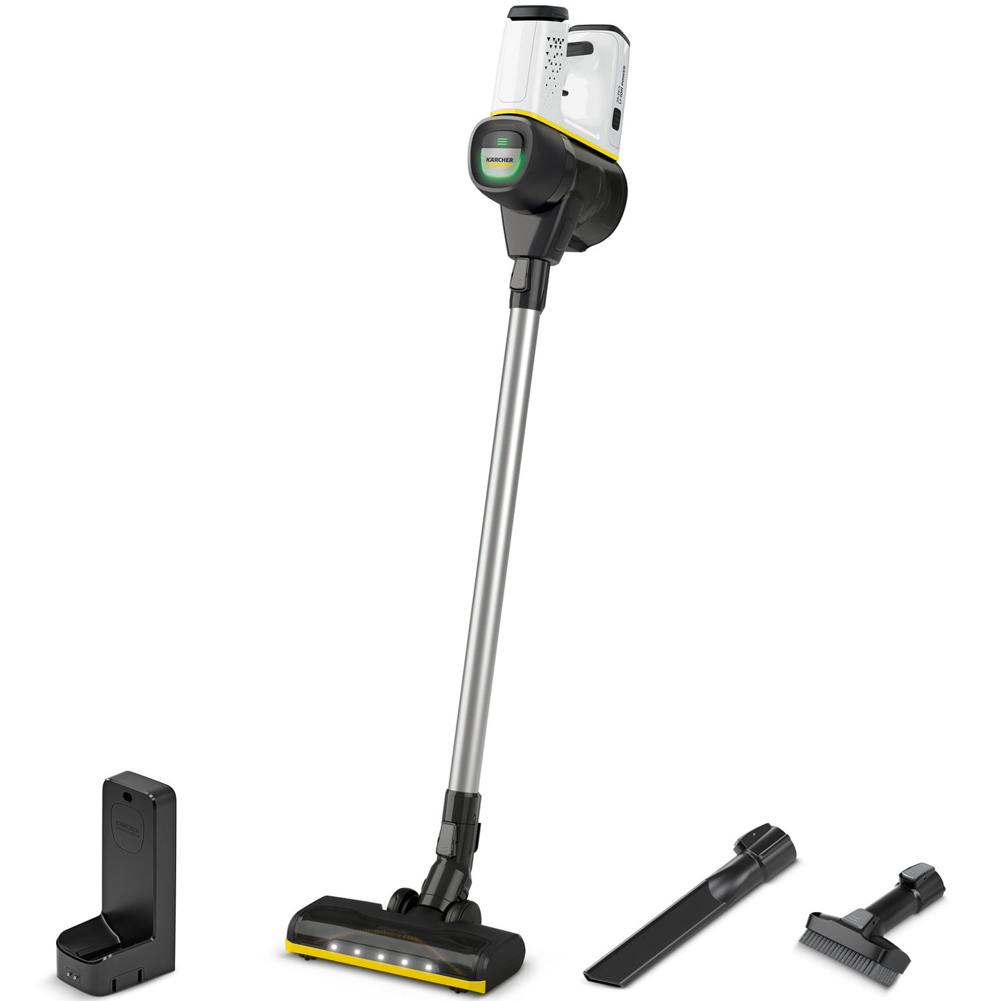 Cordless Vacuum Cleaner, Bagless, Lightweight, LED Lights