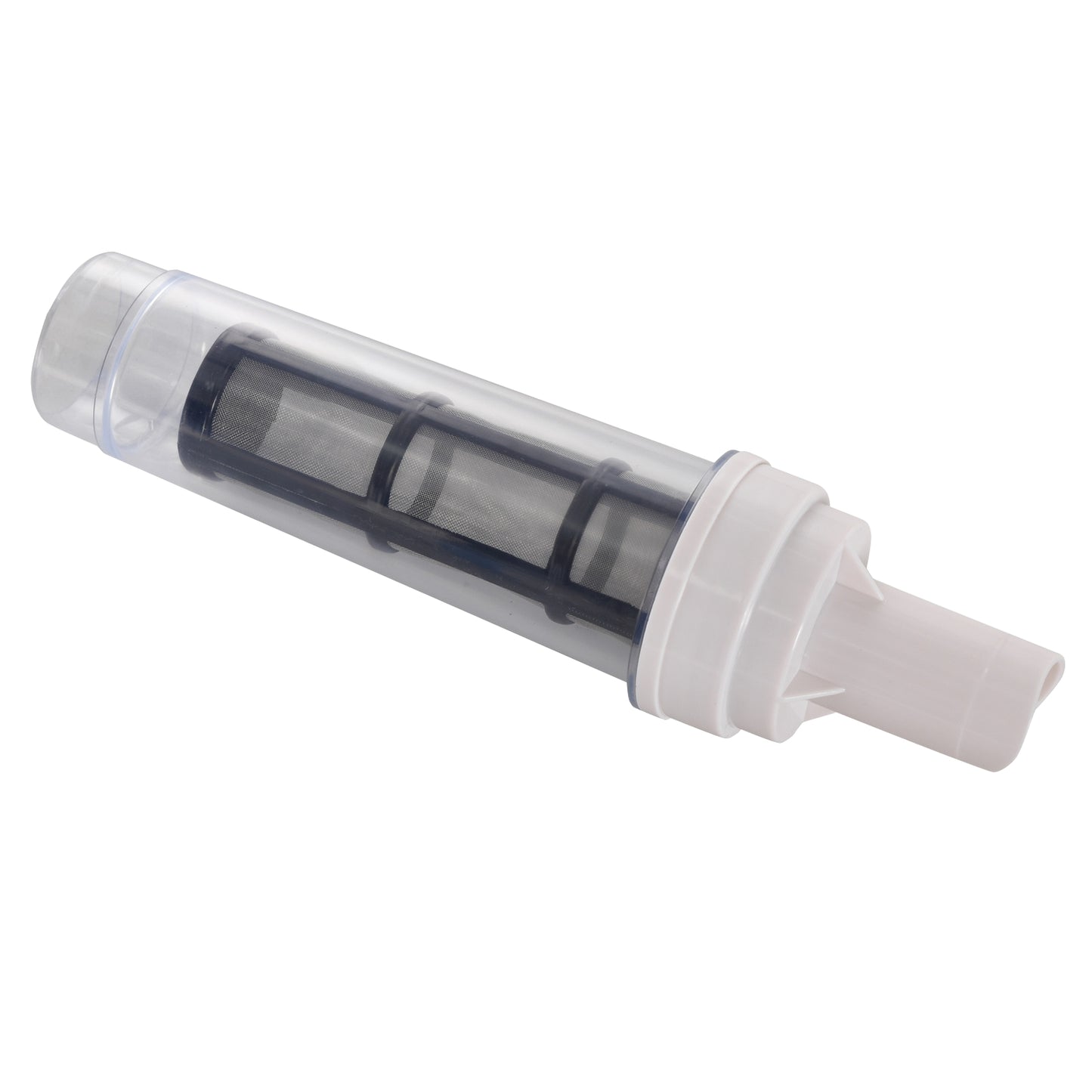 Cordless pool vacuum cleaner with light and adjustable aluminum rod