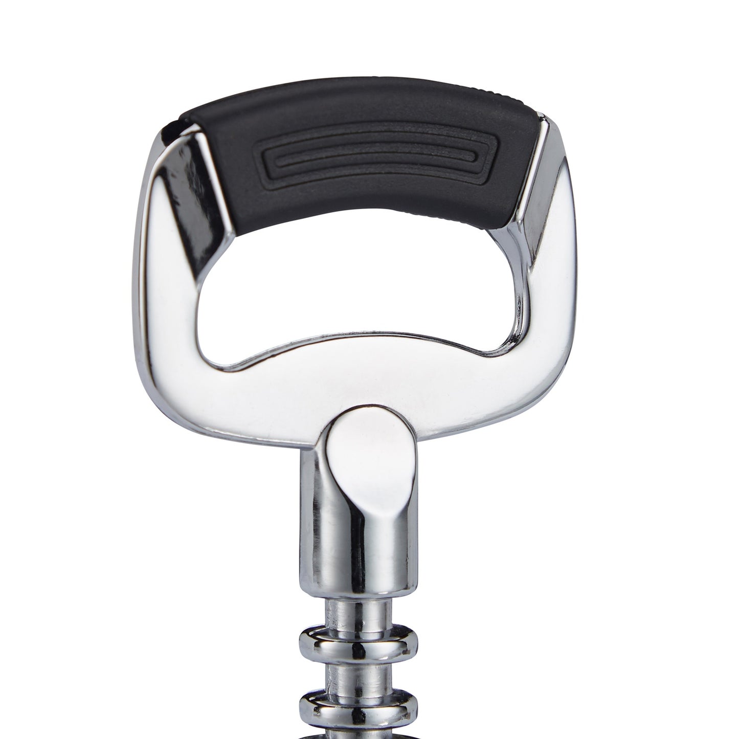 Corkscrew with lever and bottle opener