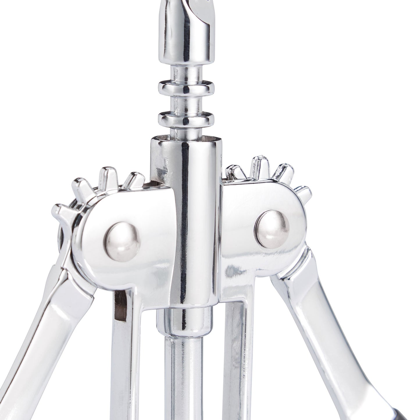 Corkscrew with lever and bottle opener