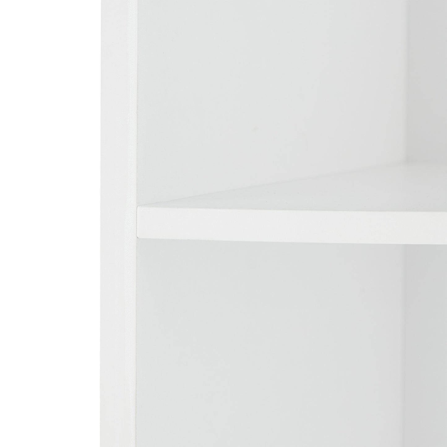 Corner Bookcase with 5 Shelves – Space-Saving Storage