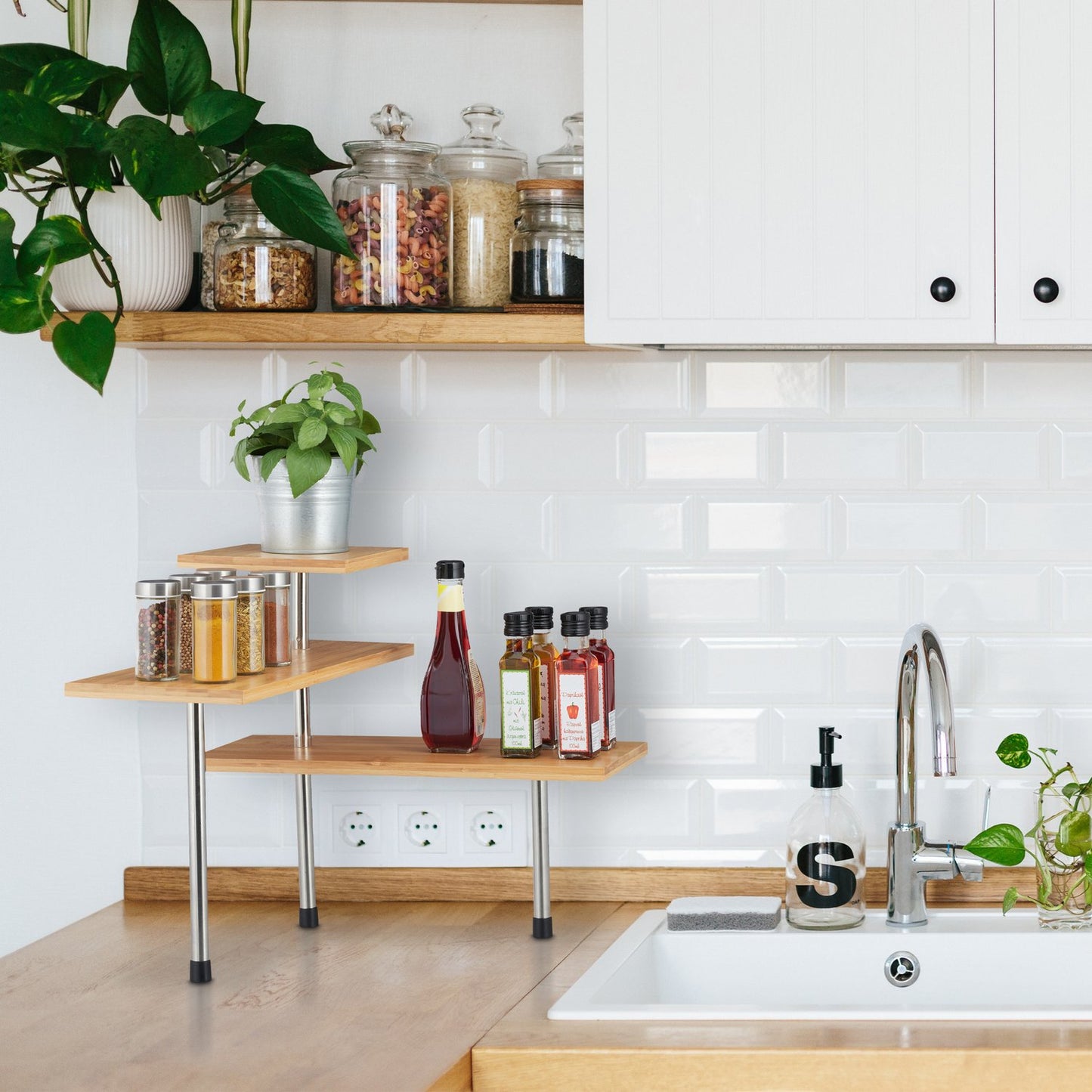 Corner Shelf for the Kitchen