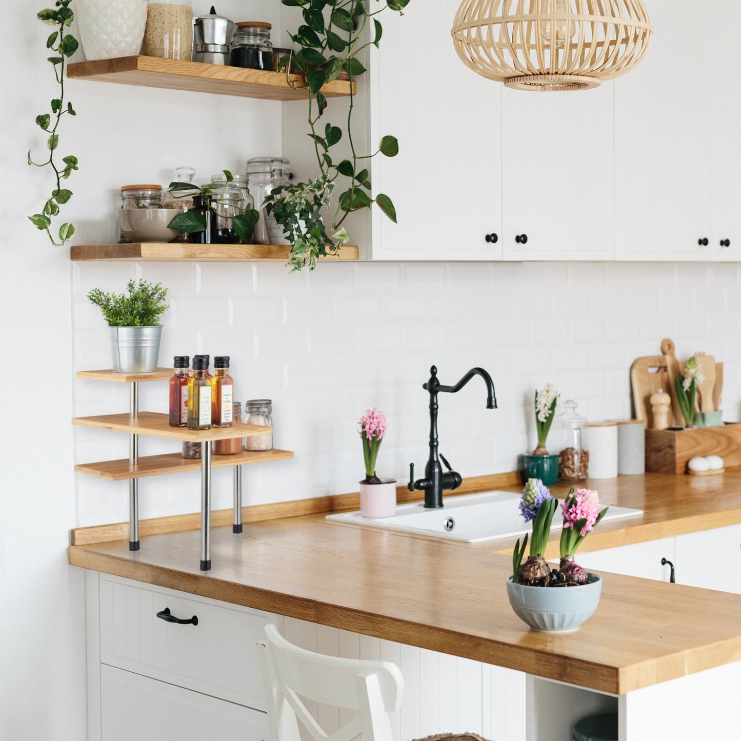 Corner Shelf for the Kitchen