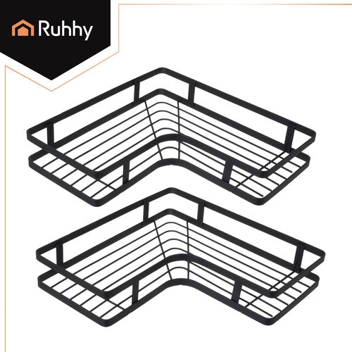 Corner bathroom shelf - set of 2 Ruhhy 27092