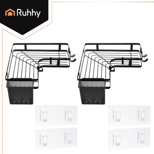 Corner bathroom shelf - set of 2 Ruhhy 27092