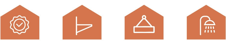 Corner bathroom shelf - set of 2 Ruhhy 27092