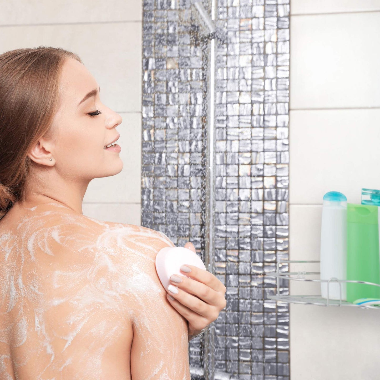 Corner showers without drilling