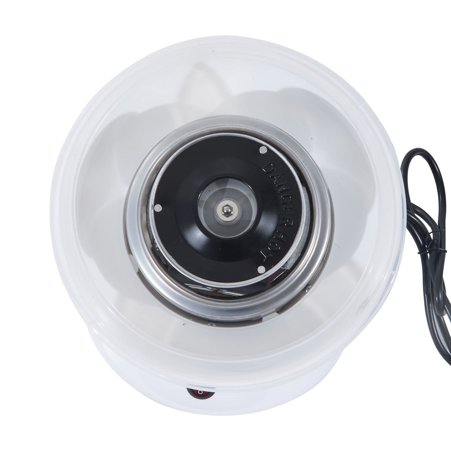White cotton candy machine - easy to use for parties
