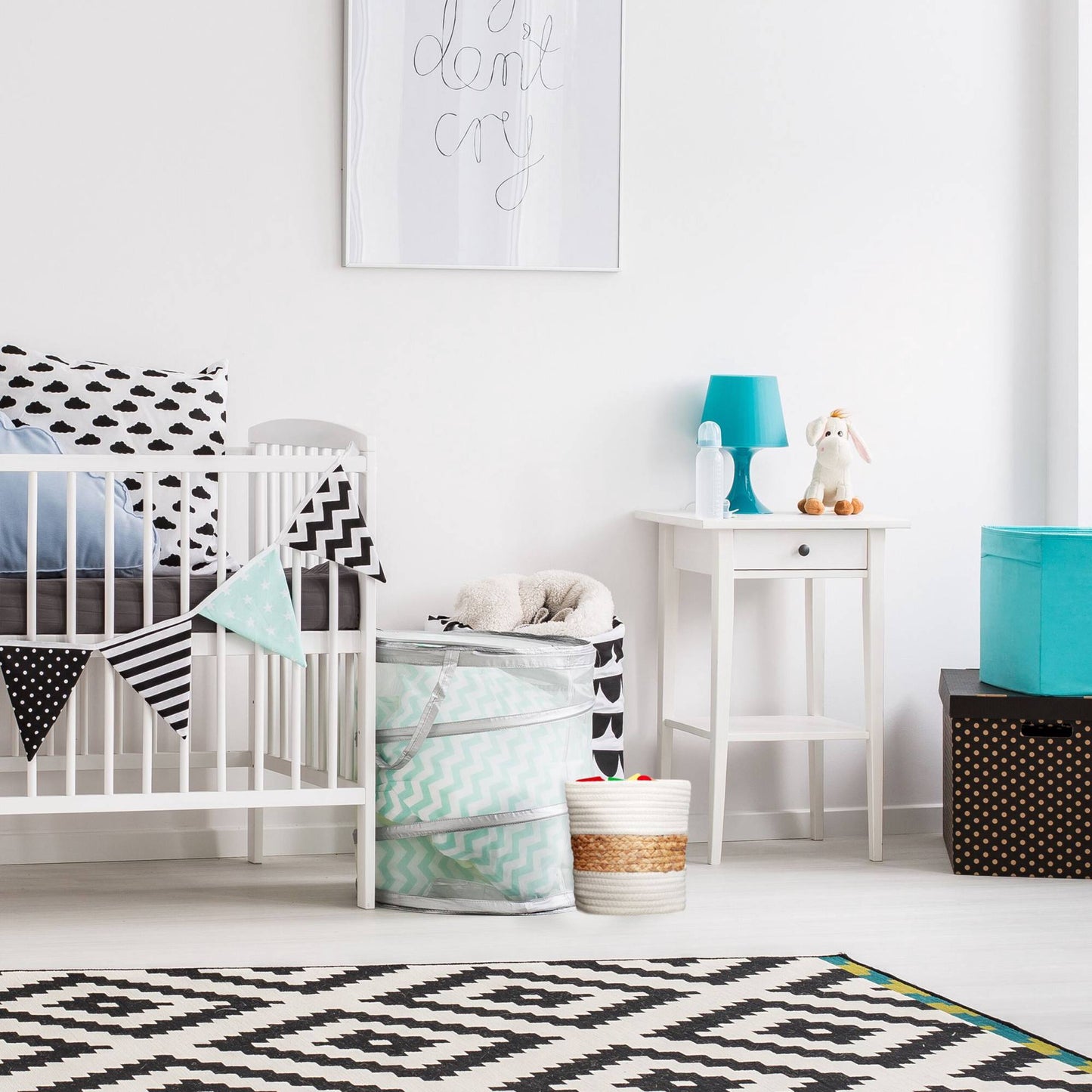 Cotton storage basket