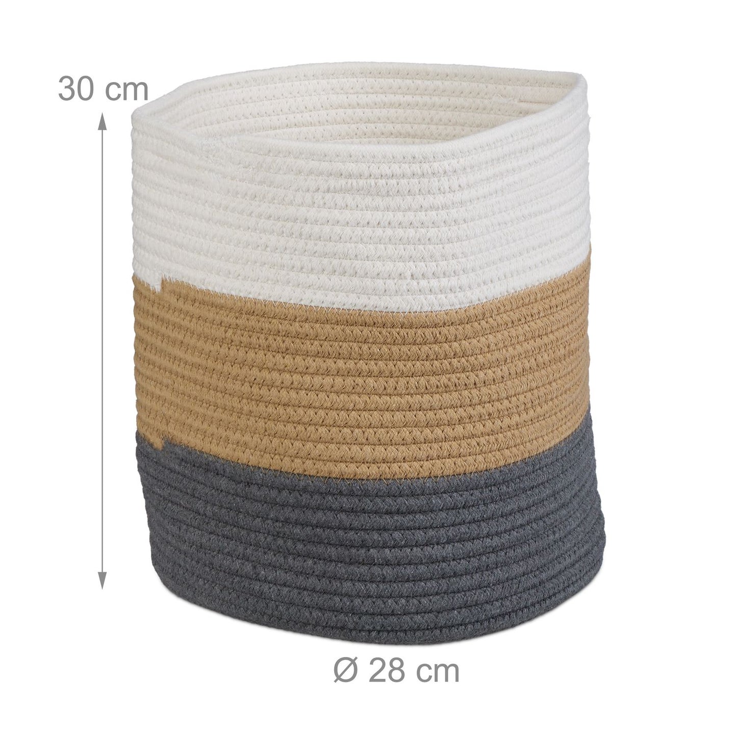 Cotton storage basket
