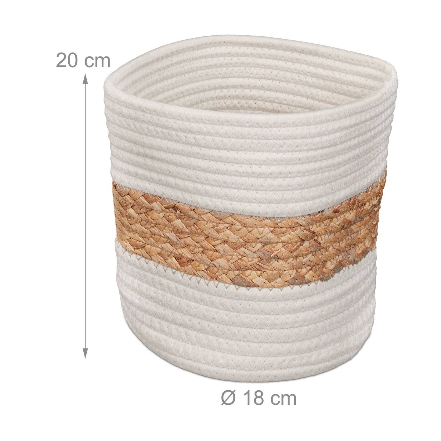 Cotton storage basket