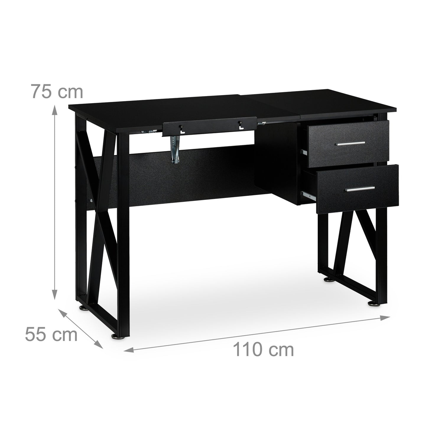 Coverable desk