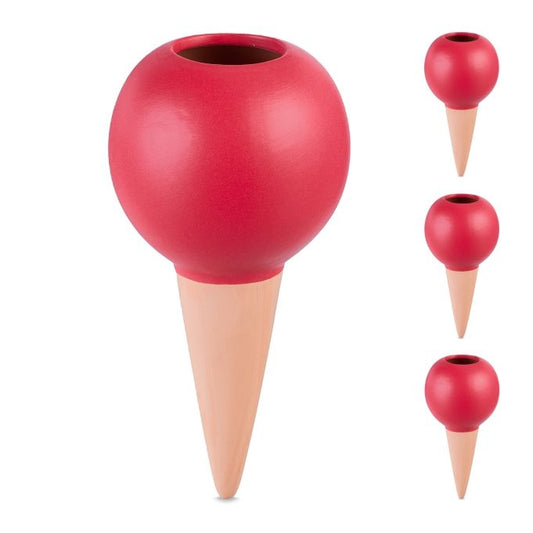 <p>Clay watering cones provide automatic plant hydration, ensuring your plants stay healthy even when you're away. These efficient tools are perfect for maintaining moisture during hot summers or vacations.</p>

<ul>
<li>Ensure consistent watering with au